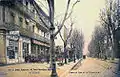 Cours et rue de la République au début du XXe&nbsp;siècle