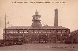 Fosse no&nbsp;5 - 5 bis Saint Antoine ou Antoine Scrive-Labbe, avant la guerre 14-18.