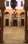 Patio de son mausolée.