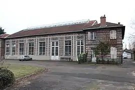 Bâtiment de l'hôpital de Ville-Évrard.