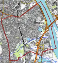 Carte topographique
