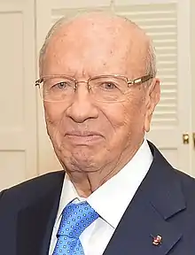 TunisieBéji Caïd Essebsi, Président