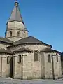 Chevet de l'église.