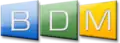 Dernier logo de BDM TV du 29 octobre 2014 à juillet 2017.