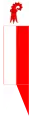 Drapeau complet de Bâle-Campagne.