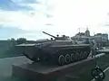 Monument du BMP-1 à Nikolaïevka.