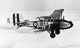 Vue de l'avion.