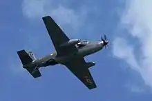 Breguet Br.1050 Alizé no 59 immatriculé F-AZYI présenté en vol au meeting de la Ferté-Alais 2015
