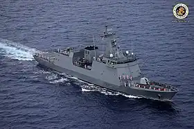 illustration de BRP Jose Rizal