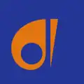 Logo «&nbsp;oreille&nbsp;» de BRT TV1 de 1977 à 1982.