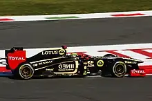 Photo de la Renault R31 de Bruno Senna