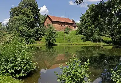 Étang à Bačetín.
