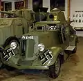BA-20 soviétique capturé avec marquage finlandais, enregistré comme Ps.6-11.