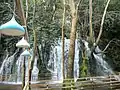 Cascade bleue de Shallalat Al Zarka