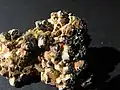 Babingtonite Baveno, Piémont, Italie