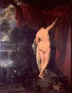 Diane au bain, de Gillis Backereel et Ignatius van der Stock (en)