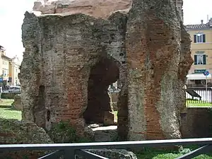 Entrée du laconicum.