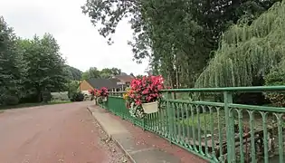 Entrée du village.