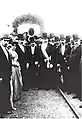 Inauguration du viaduc en 1890 par le Président José Manuel Balmaceda