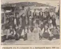 Photo de la classe de 4ème à l'école primaire de Batlajiy en 1910