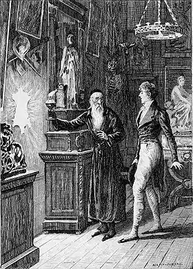 Illustration pour La Peau de chagrin