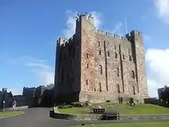 Château de Bamburgh.