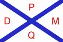 Drapeau de Parva Domus(Depuis 1878)