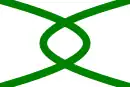 Drapeau de La Uniónville et commune du Chili