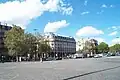 Le bâtiment de nos jours, sans les clochetons des anciens phares.