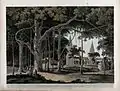Hindoo Temples at Agouree, on the River Soane, Bahar (1796)
