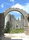 Le château vu de l'église.