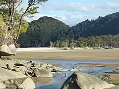 La lagune Bark Bay.