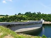 Le barrage.