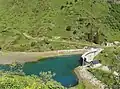 Vue en été.