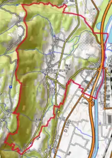 Carte topographique