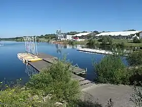 L'île de Vaires et sa base de loisirs