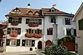 Maisons bourgeoises sur le Gemsberg (XIVe&nbsp;siècle).