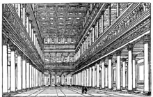 Restitution de l'intérieur de la basilique