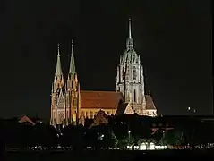 le Paulskirche (une Basilique)