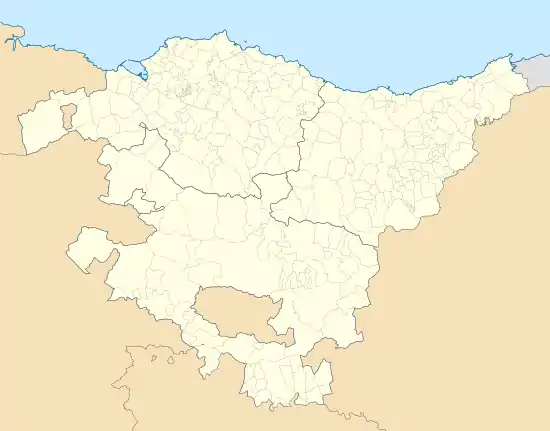 Voir sur la carte administrative du Pays basque (communauté autonome)