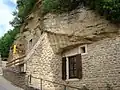Maison troglodyte.