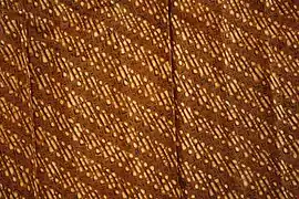 Motif Parang klithik de Solo.