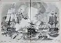 Bataille du lac Érié Ballou's Pictorial, 1856