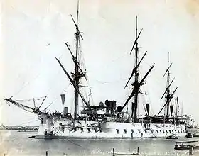 illustration de Bayard (cuirassé)