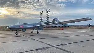 Bayraktar TB2 de l'armée ukrainienne.