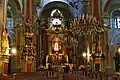 L'intérieur de l'église basilique Sainte Anne du XVIIIe&nbsp;siècle