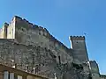 Enceinte et donjon à l'Est, 2011.