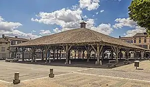 La halle du XIVe&nbsp;siècle.