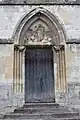 Porte du transept nord.