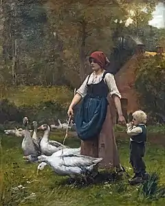 Julien Dupré, Dans la prairie.